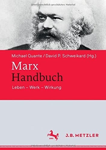 Tapa de Marx-Handbuch