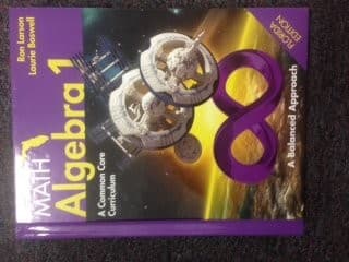 Tapa de Big Ideas Math Algebra 1