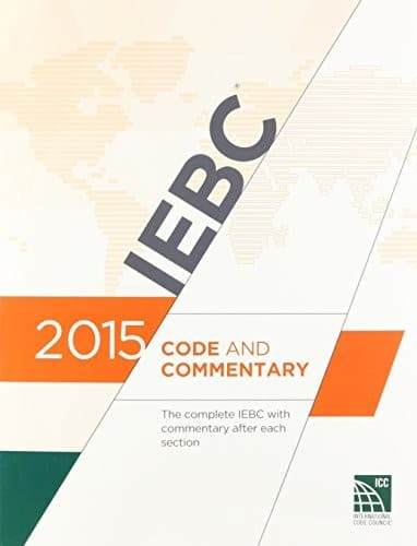 Tapa de 2015 International Existing Building Code Commentary