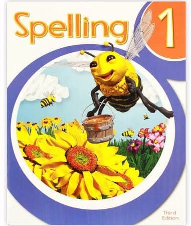Tapa de Spelling Grd 1 Student Worktex
