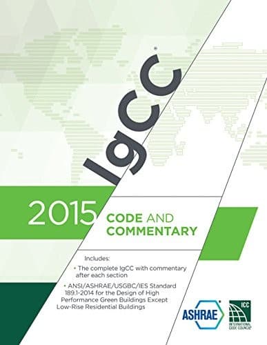 Tapa de 2015 International Green Construction Code  Commentary