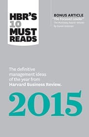 Tapa de HBR's 10 Must Reads 2015