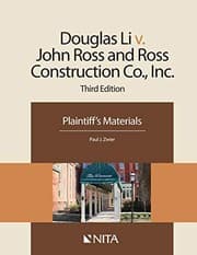 Tapa de Douglas Li v. John Ross and Ross Construction Co., Inc.