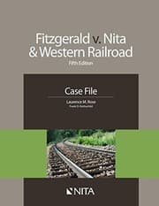 Tapa de Fitzgerald v. Nita & Western Railroad  Fifth Edition Case File