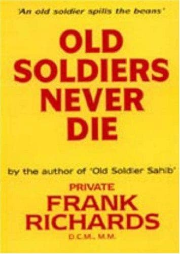 Tapa de Old Soldiers Never Die