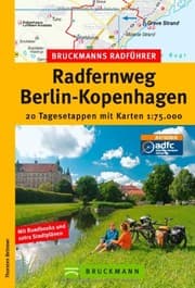 Tapa de Bruckmanns Radführer Berlin - Kopenhagen : 20 Tagesetappen mit Karten 1