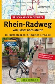 Tapa de Bruckmanns Radführer Rhein-Radweg von Basel nach Mainz