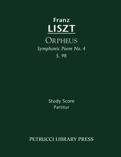 Tapa de Orpheus , S.98