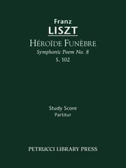 Tapa de Héroïde funèbre , S.102