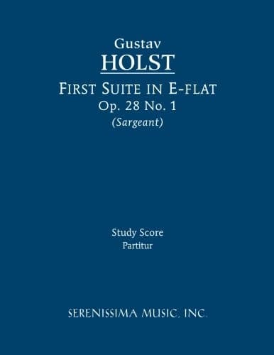Tapa de First Suite in E-flat, Op. 28 No. 1