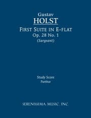 Tapa de First Suite in E-flat, Op. 28 No. 1