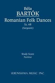 Tapa de Romanian Folk Dances, Sz. 68