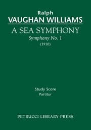 Tapa de A Sea Symphony - Study score