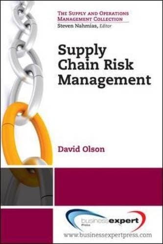 Tapa de Supply Chain Risk Management