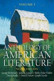 Tapa de Anthology of American Literature