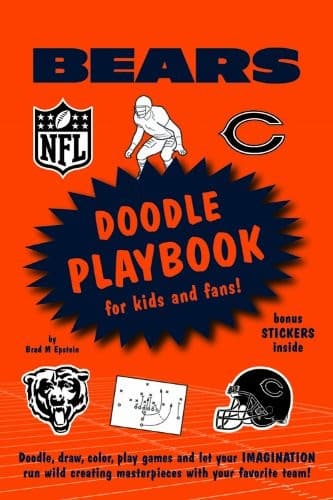 Tapa de Chicago Bears Doodle Playbook