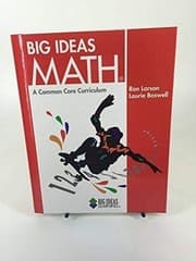 Tapa de Big Ideas Math  a Common Core Curriculum