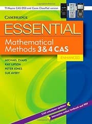 Tapa de Essential Mathematical Methods CAS 3 and 4 Enhanced TIN/CP Version