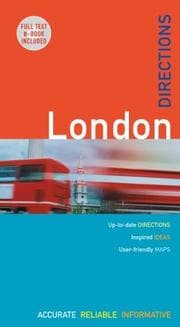 Tapa de The Rough Guides' London Directions 1