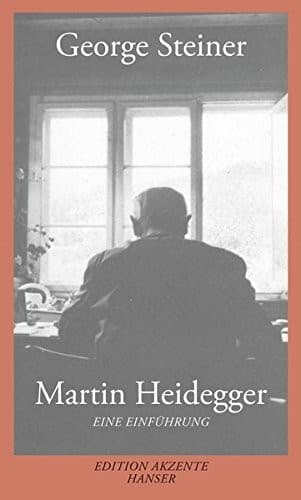 Tapa de Martin Heidegger