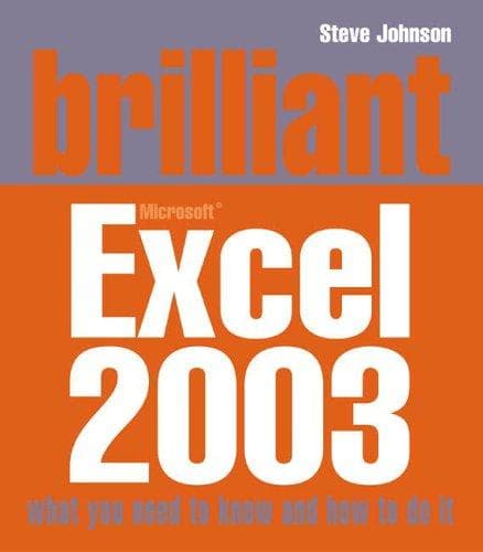 Tapa de Brilliant Excel 2003