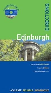 Tapa de The Rough Guide Directions to Edinburgh (Rough Guides Directions Series)
