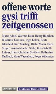 Tapa de Offene Worte
