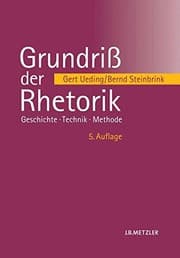 Tapa de Grundriß der Rhetorik