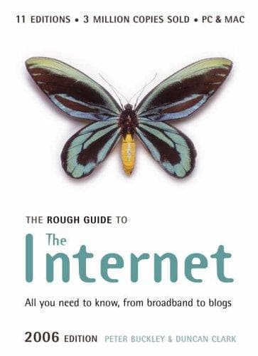 Tapa de The rough guide to the Internet