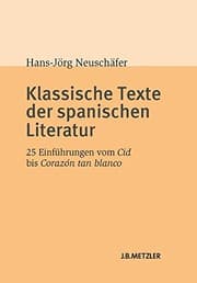 Tapa de Klassische Texte der spanischen Literatur