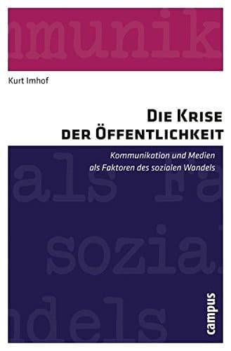 Tapa de Die Krise der Öffentlichkeit