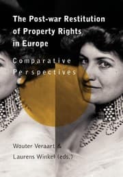 Tapa de The Post-War Restitution of Property Rights in Europe