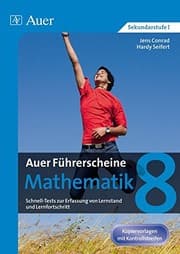 Tapa de Auer Führerscheine Mathematik Klasse 8