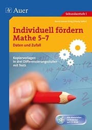 Tapa de Individuell fördern : Mathe 5-7 Daten und Zufall