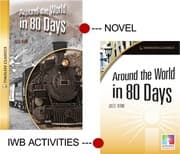 Tapa de Around the World in 80 Days  IWB (Easy-To-Use Interactive Smart Board Lessons