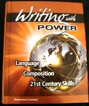 Tapa de Writing with Power, Grade 8