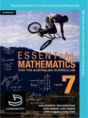 Tapa de Essential Mathematics for the Australian Curriculum Year 7 Teacher Edition
