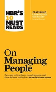 Tapa de HBR's 10 Must Reads on Managing People