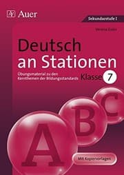 Tapa de Deutsch an Stationen. Klasse 7