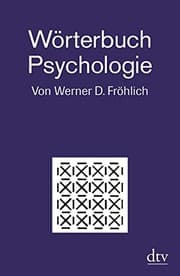 Tapa de Wörterbuch Psychologie