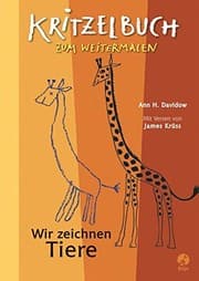 Tapa de Wir zeichnen Tiere - Kritzelbuch
