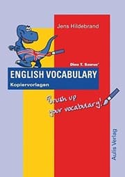 Tapa de Dino T. Saurus Englisch Vocabulary