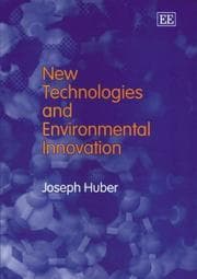 Tapa de New Technologies and Environmental Innovation