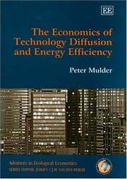 Tapa de The Economics Of Technology Diffusion And Energy Efficiency (Advances in Ecological Economics Series)