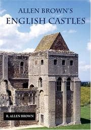 Tapa de Allen Brown's English castles