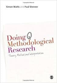 Tapa de Doing Q methodological research