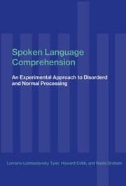 Tapa de Spoken language comprehension