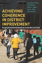 Tapa de Achieving Coherence in District Improvement
