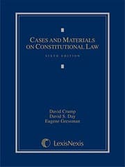 Tapa de Cases and Materials on Constitutional Law