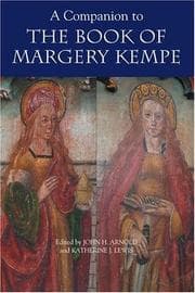 Tapa de A companion to The book of Margery Kempe